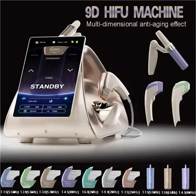 4D HIFU Facelift ķermeņa novājēšanas mašīna