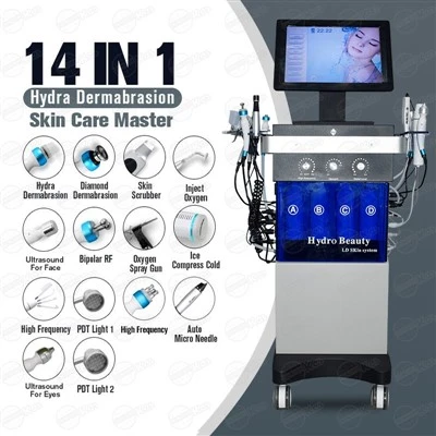 Pamata un obligātais ādas kopšanas aparāts Hydrafacial 7 in 1